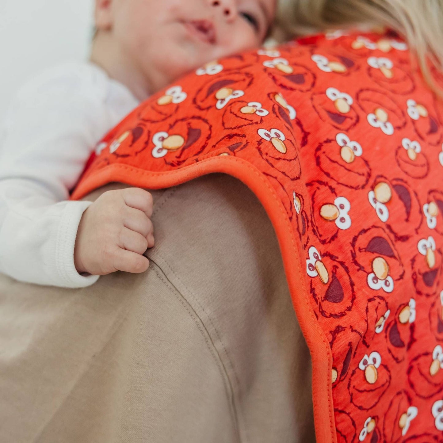3 Pack Premium Burp Cloths - Elmo