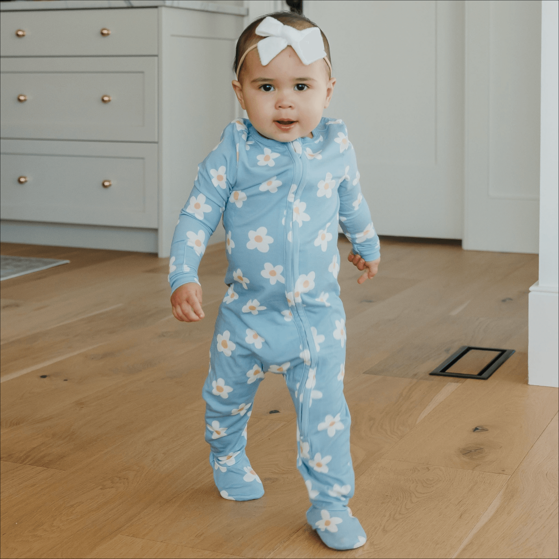 Zip-Up Footie Pajama - Della